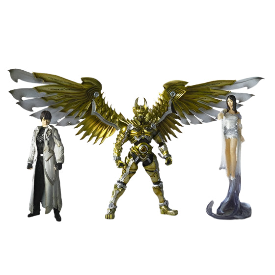 Bandai Equip and Prop Vol.7 Garo Tsubasabito & Kaoru & Kaoru's Ring action figure