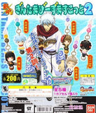 Bandai Gintama Silver Soul character figure Bead Mascot 2 (set of 5)