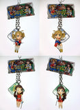 Banpresto Mobile Suit Gundam 0079 Operator figure Keychain (set of 4)