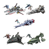 Megahouse Cosmo Fleet collection Gundam Act7 0083 edition (set of 5)