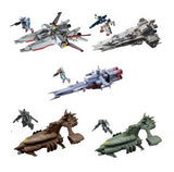 Megahouse Cosmo Fleet collection Gundam Act7 0083 edition (set of 5)