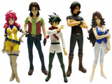 Bandai HGIF Mobile Suit Gundam 00 character Gacha figure 1 (set of 5)