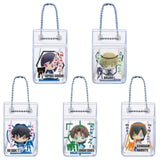 Bandai PAKU PAKU Mobile Suit Gundam 00 figure mascot strap (set of 5)