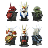 Bandai M.S.C. Mobile Suit Magnetic Scout Gundam bust model (set of 6)