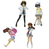 Bandai HGIF The Melancholy of Haruhi Suzumiya Gashapon figure Part 3 (set of 4)
