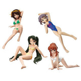 Bandai HGIF The Melancholy of Haruhi Suzumiya girl figure 7 (set of 4)