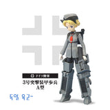 Konami Mecha-Musume Military Army girl figure Collection vol 2 (set of 7)