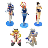 Run'A Mine Yoshizaki Taisen Hot Gimmick Axes-Jong Ultimate figure (set of 5)