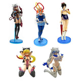 Run'A Mine Yoshizaki Taisen Hot Gimmick Axes-Jong Ultimate figure (set of 5)