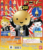 Bandai AZINO 100% Reality Mind communication figure Mobile phone strap