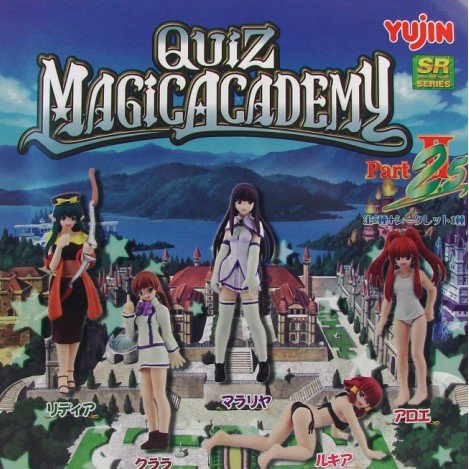 Yujin Konami SR Quiz Magic Academy girl Figure ver II 2.5 (set of 6)