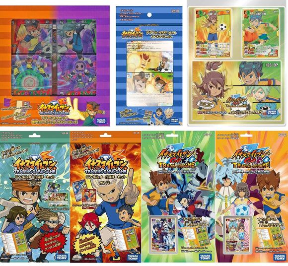 Takara TOMY Inazuma Eleven Trading Card Game TCG Starter & Deluxe Pack