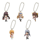 Bandai IS (Infinite Stratos) character figure swing mascot (set of 5)