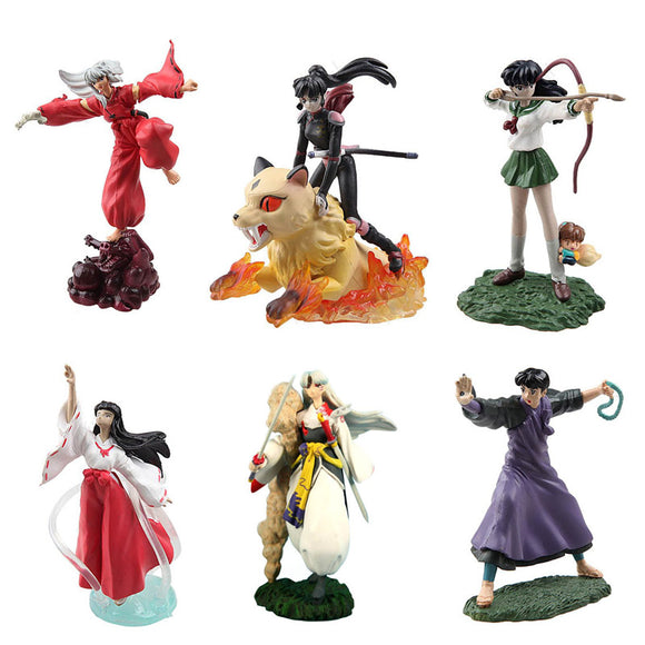 Furuta Inuyasha Fire on The Mystic Island Collection Figure (set of 6)