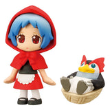 Bandai Gurashi Petit EVA Chibi figure Evangelion@School 6 (set of 8)