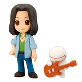 Bandai Gurashi Petit EVA Chibi figure Evangelion@School 6 (set of 8)