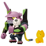 Bandai Gurashi Petit EVA Chibi figure Evangelion@School 6 (set of 8)