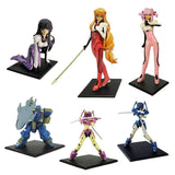 Chara-ani Solid Works Jinki: Extend girl & robot figure (set of 6)