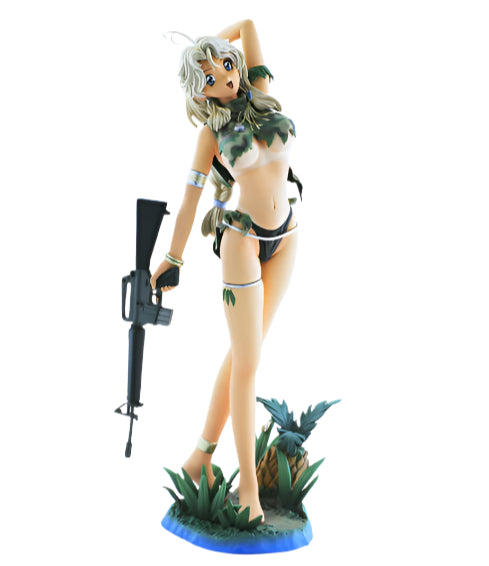 Kaiyodo Mon-Sieur Bome Collection Vol.11 Jungle Emmy PVC figure Combat ver