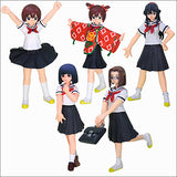 Takara TOMY Yujin SR Kamichu School girl figure Collection (set of 5)