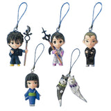 Bandai Kekkaishi Barrier Master Swing Figure Phone Strap (set of 5)