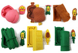 Re-ment Kobito-Dukan figure Discovery! Kakure Rubber Eraser (set of 6)