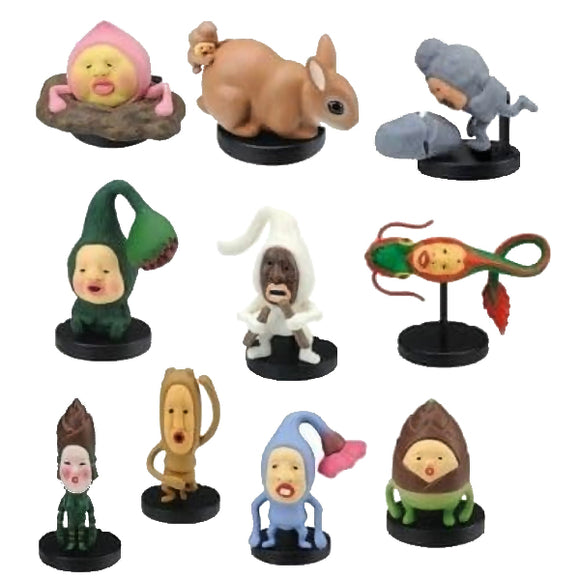 Kabaya Kobito-Dukan Dwarf encyclopedia character figure 8 (set of 10)