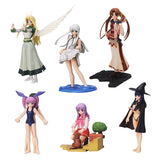 Spring Aquaplus Leaf character girl Figure Collection (set of 6)