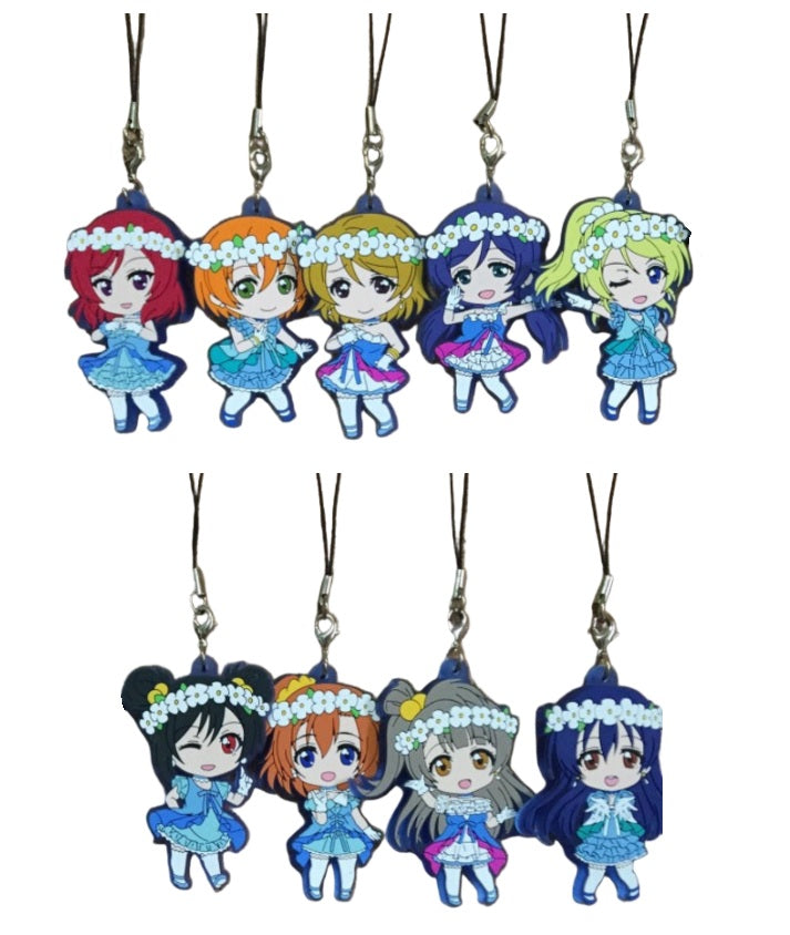 Good Smile Nendoroid Plus LoveLive! Rubber Phone Strap 02 (set of