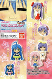 Bandai Lucky Star Swing girl gashapon Figure Phone Strap (set of 4)