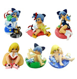 Chara-ani Solid Works Lunch Box Moe girl DX Trading figure (set of 6)