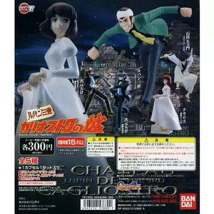 Bandai HGIF Lupin the 3rd 3 The Castle of Cagliostro figure (set of 4)