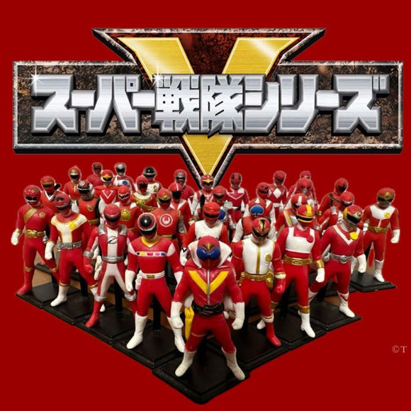 Bandai 30th Super Sentai Hero Gallery Red Chronicles Petit figure