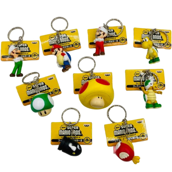 Banpresto Nintendo New Super Mario Bros. Figure Keychain Collection