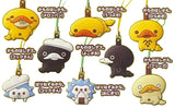 Koro Koro San-X Kamo no Hashi Kamonohashi Duck Rubber Strap (set of 8)