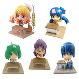 Megahouse Petit Chara Land Macross Frontier school figure (set of 5)