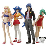 Bandai Macross Frontier Character trading figure Collection (set of 4)