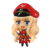 Megahouse Mascot Relief Magnet Macross Frontier figure with memo (set of 7)