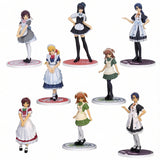 Banpresto Costume Party Welcome to Maid Cafe figure East & West Edition (set of 8)