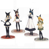Banpresto Costume Party Welcome to Maid Cafe figure Onegai My Melody Kuromi Edition (set of 4)