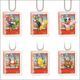Takara TOMY Yujin New Super Mario Bros. Wii 3D Jacket Mascot (set of 6)
