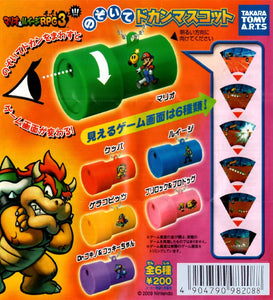 Takara TOMY Yujin Mario & Luigi RPG 3 Peek-a-Boom Pipe Mascot (set of 6)