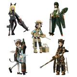 Konami Mecha-Musume Military Army girl figure Collection vol 1 (set of 5)
