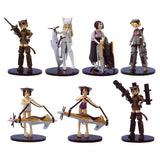 Konami Mecha-Musume Military Army girl figure Collection vol 2 (set of 7)