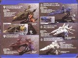 Megahouse Cosmo Fleet collection Gundam Act2 Afterglow of Zeon (set of 5)