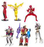 Bandai Power Rangers BakuRyuu Sentai Abaranger Full Color Heroes figure 2 (set of 6)
