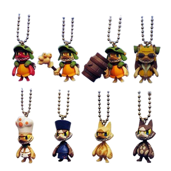 Bandai Monster Hunter x Touma Airu Cat Swing Trading figure Collection