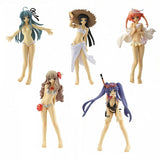 Chara-ani Toys Works DX Nanatsuiro Drops bikini girl Figure (set of 5)