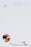 Kawada Nanoblock miniature animal interlocking bricks with post card