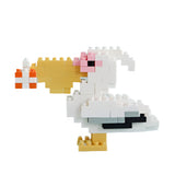 Kawada Nanoblock miniature animal interlocking bricks with post card